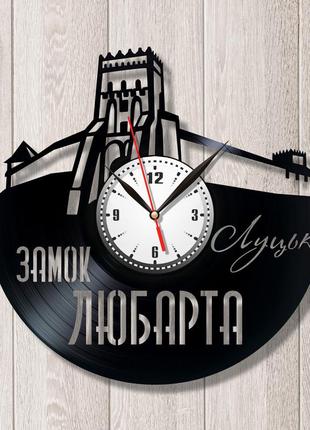 Город луцк замок любарта часы на стену луцк часы виниловые часы города украины часы украина размер 30см3 фото