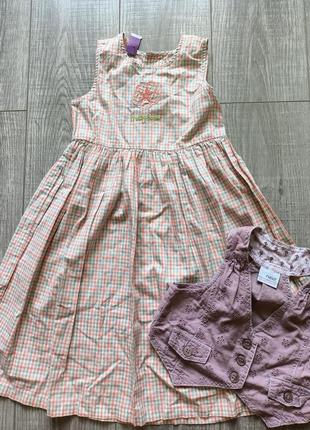 Детское платье, десткая одежда, сарафаны