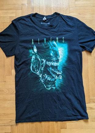 Футболка мерч aliens