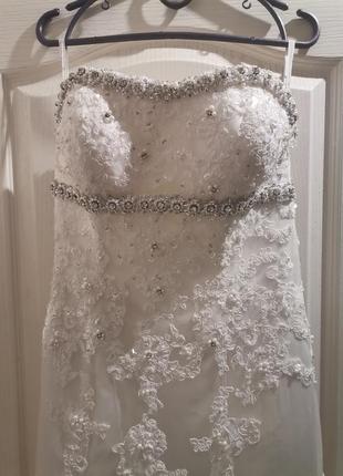 Платье свадебное sincerity bridal с шлейфом5 фото