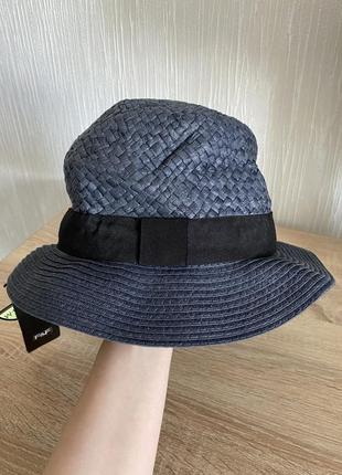 Шляпа мужская плетёная f&f