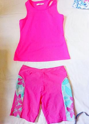 Купальные ( пляжные) костюмы девочка 5-8 лет
