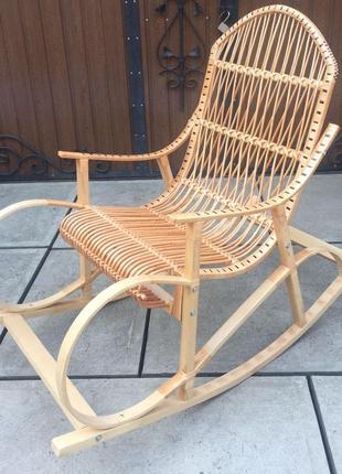Кресло качалка для дома | кресло-качалка плетеное для дачи | кресло качалка плетеное кресло3 фото