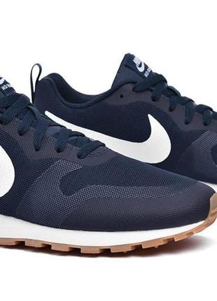 Кроссовки nike md runner 2 19 синий6 фото