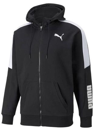 Кофта мужская puma modern sports fz hoodie (оригинал)