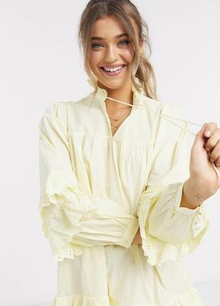 Гарне плаття pieces organic cotton - розмір s3 фото