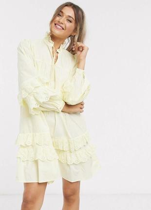 Гарне плаття pieces organic cotton - розмір s