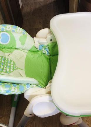 Стульчик для кормления chicco polly 2 in 1