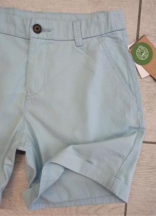 Легкие хлопковые шорты c&a - 34, 36, 38 - голубые