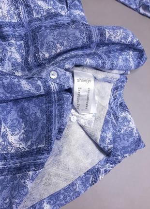 Жіноча туніка сорочка великого розміру sheego батал7 фото