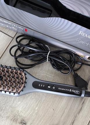 Щітка - випрямляч remington cb7480 keratin protect1 фото