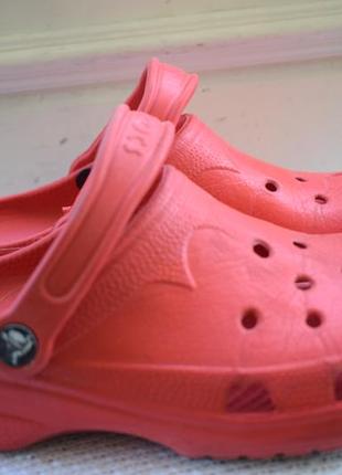 Шлепанцы шлепки сабо сланцы кроксы crocs  р. 39 26 см2 фото