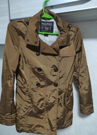 Куртка woolrich вітровка плащ тренч як max mara marella massimo dutti