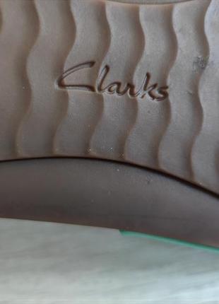 Оригінальні натуральні шльопанці з ортопедичною устілкою clarks 38 розмір7 фото