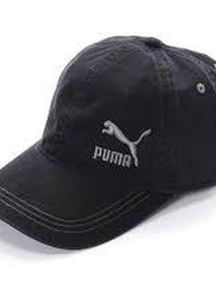 Кепка puma dad cap цвет черный