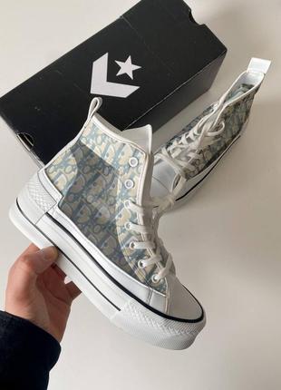 Жіночі кросівки converse logo grey 37-38-39