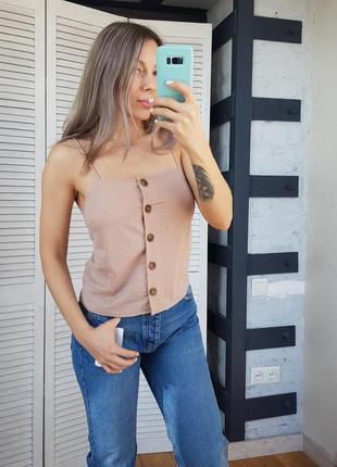 Топ майка с завязкой на спине