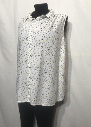 Идеальная блуза из вискозы от бренда tu, размер l-xl
