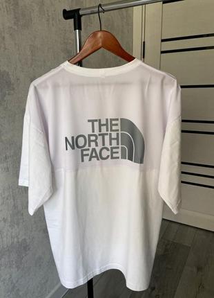 Футболка оверсайз tnf big print белая