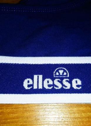 Спортивний синій топ ellesse для тренувань та фітнесу5 фото