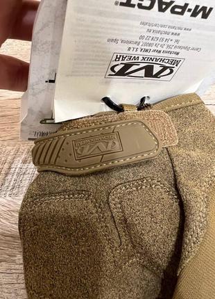 Перчатки mechanix m-pact койот