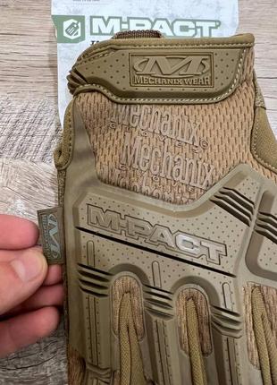 Перчатки mechanix m-pact койот