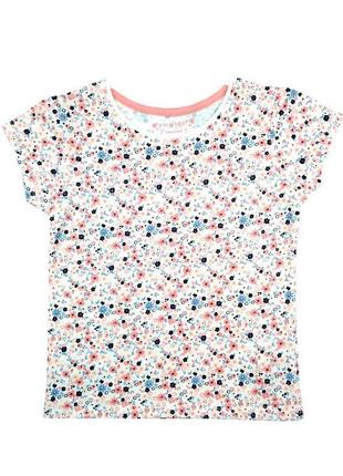Хлопковая футболка на девочек 4 - 5 лет, primark