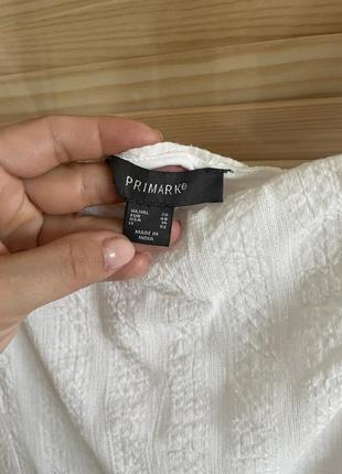 Білий сарафан от primark 7