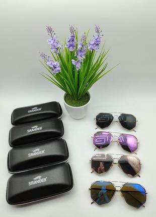 Стильні сонцезахисні поляризовані окуляри для жінок srander *00102 фото