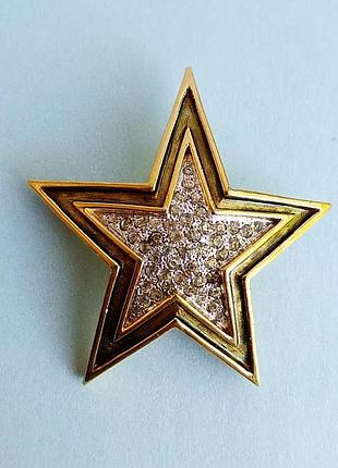 Винтажная брошь panetta.