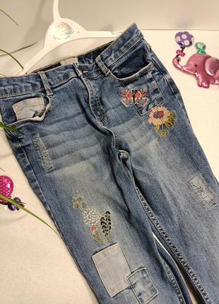 Джинси для дівчинки 140 см,9-10,10-11 років, джинси для дівчинки2 фото