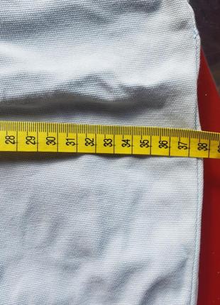 Defacto шорты бермуды из хлопка с плетеным ремнем мальчику 7-8 л 122-128см голубые5 фото