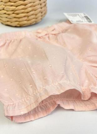 Детские легкие  шорты h&m, на девочку 2