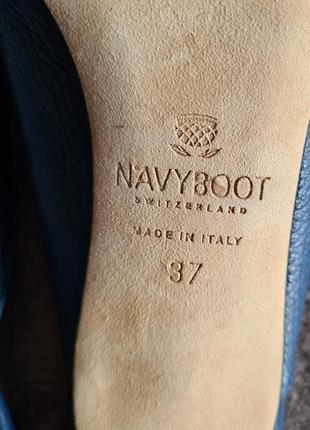 Женские шлепанцы туфли лодочки с открытой пяткой navyboot9 фото