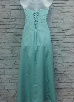 Распродажа!!! красивое, нарядное, вечернее, выпускное платье мятного цвета ebonyrose4 фото