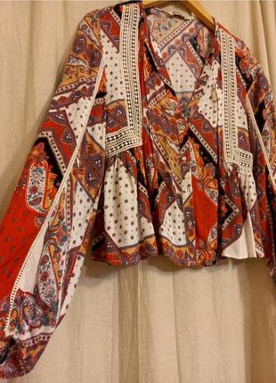 Кофта блузка рубашка блуза сорочка stradivarius1 фото