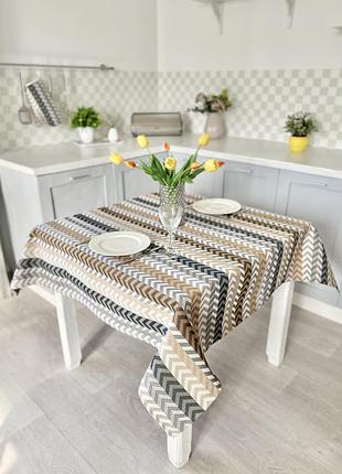 Скатерть гобеленовая limaso 137 х 137 см. скатерть на стол