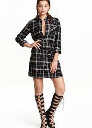 Стильне платья-сорочка h&m