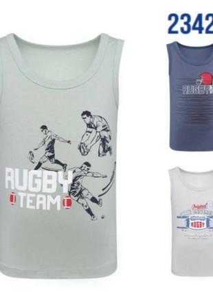 Майка для мальчика с регби baykar арт. 2342