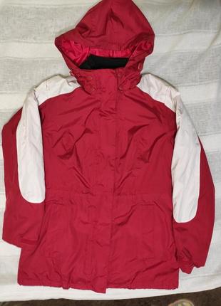 Куртка з флісовою кофтою mia linea на 48-50размер