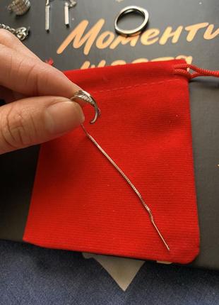 Сережка - каффа у наявності , срібло 925