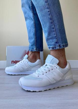 Мужские кожаные кроссовки New Balance 550 Lakers Purple trainers white