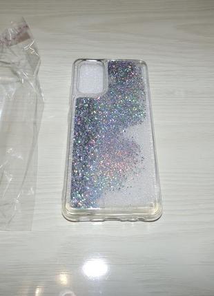 Чехол для samsung galaxy a32 с жидкими блёстками антистресс