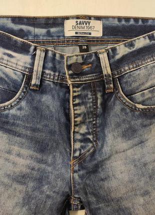 Savvy мужские джинсовые шорты3 фото