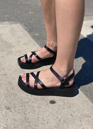 Шкіряні босоніжки сандалі з натуральної шкіри кожаные босоножки сандалии натуральная кожа4 фото