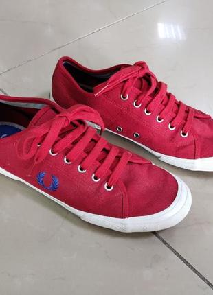 Кеди fred perry red b3180