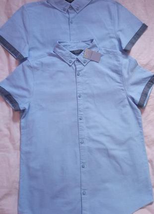 Рубашки с коротким рукавом под джинс1 фото