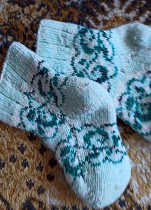 Теплі носочки для малюка1 фото