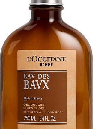 Гель для душу l'occitane en provence men baux 250 мл
