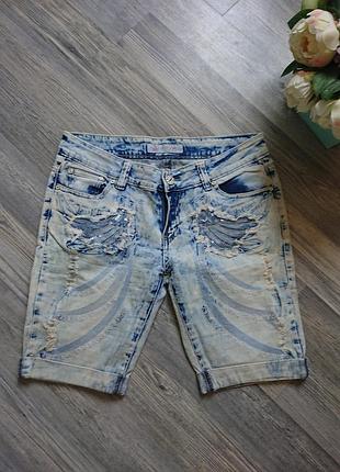 Жіночі літні джинсові шорти варенки розмір 44/46 джинс